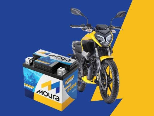 Bateria Moura para moto